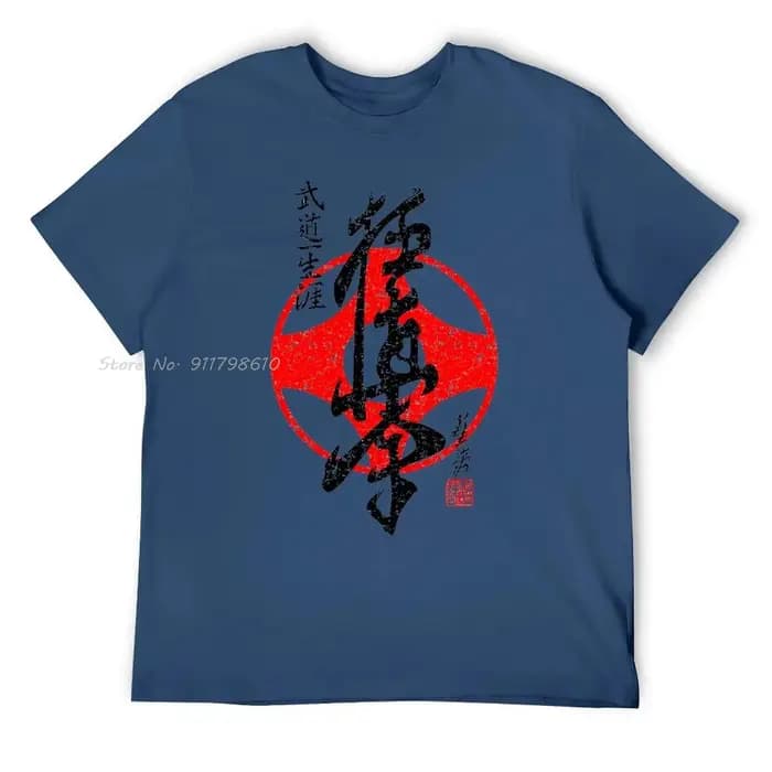 Kyokushinkai karaté coton T-shirt créatif surdimensionné