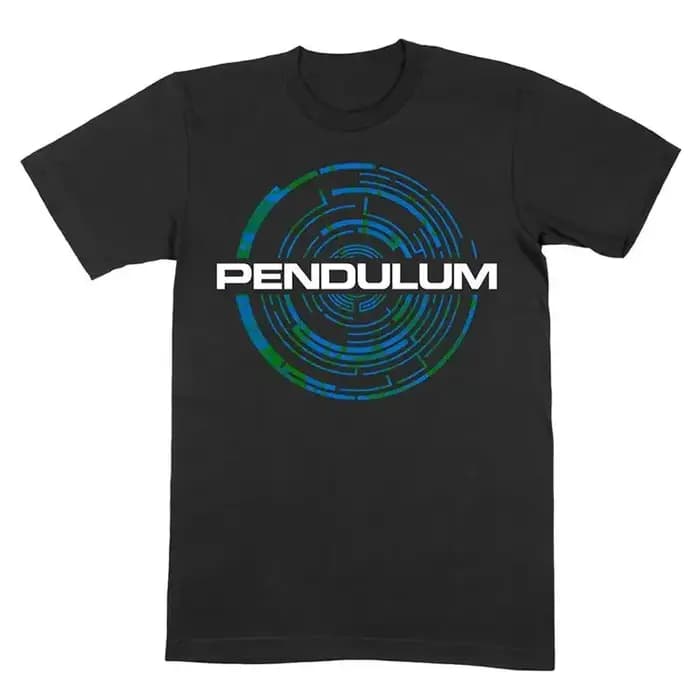 T-shirt avec logo du groupe Pendulum Colour Band