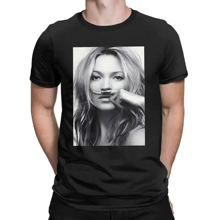 T-shirt décontracté d'été Kate Moss nouveauté T-Shirts coton
