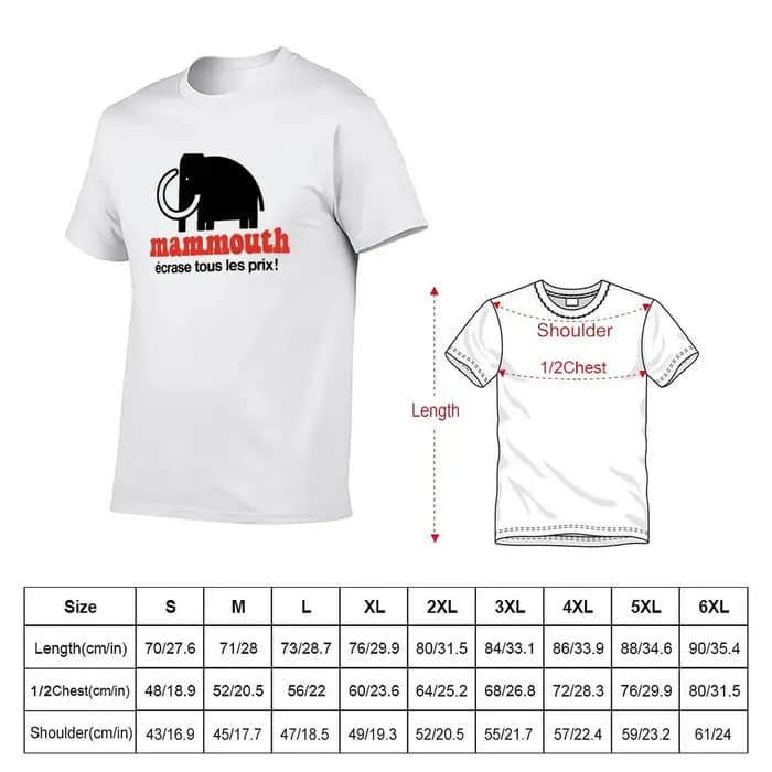 Mammouth T-Shirt homme
