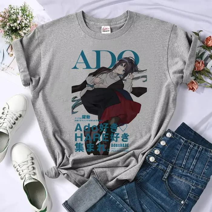 Ado t-shirts femmes anime t-shirt femme anime y2k streetwear vêtements