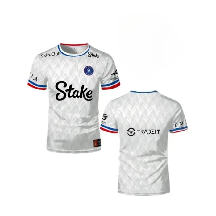 T-shirt col rond respirant pour Fans de l'équipe vitalité 2025 CS2 EPL, personnalisé, à la mode, pou