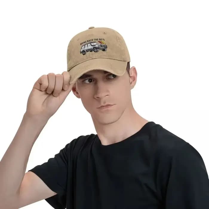 Vintage Land Car Cruiser Baseball Cap pour hommes et femmes