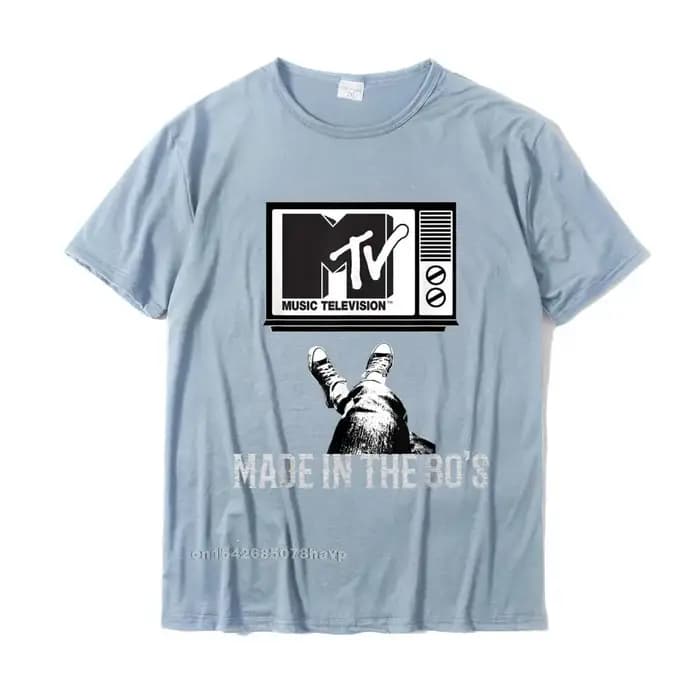 Mademak X mtv-mtv Made In The 80s Vintage chemise pour Fans MTV hommes femmes t-shirts Tops