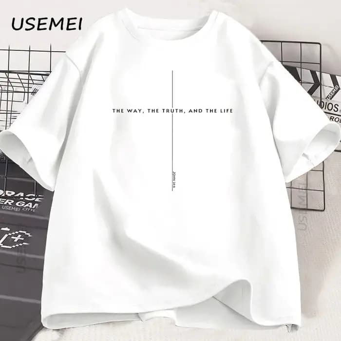 John 14 6 T-shirt Yeshua jésus est roi Merch