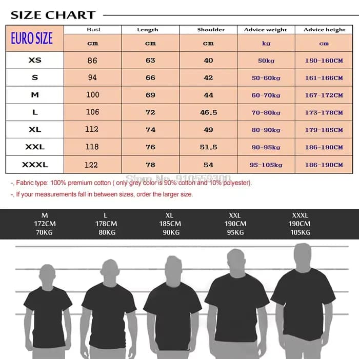 T-shirt à manches courtes pour hommes