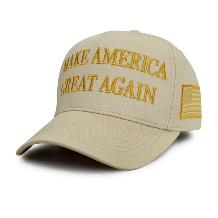 Vente chaude de la saison nouvelle casquette de baseball brodée Make America Great Trending Transnational