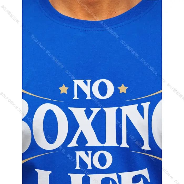 Pas de boxe pas de vie Gym imprimé Vintage hommes T-shirt Sport 100% coton classique t-shirts