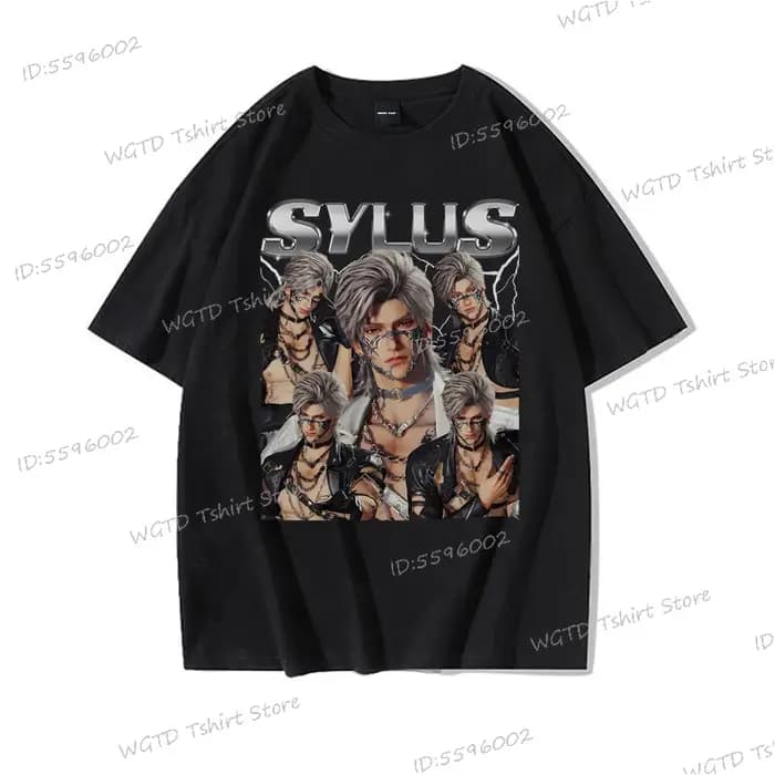 Sylus Love and Deepspace T-Shirt en coton Vintage Streetwear femmes hommes vêtements Harajuku Y2k