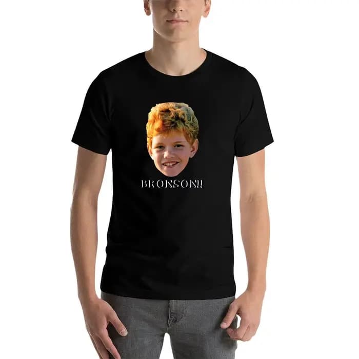 BRONSON! T-shirt basique léger à manches courtes