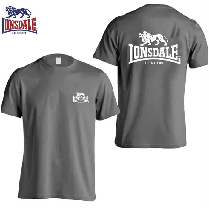 T-shirt d'été à manches courtes avec logo LONSDALE pour hommes