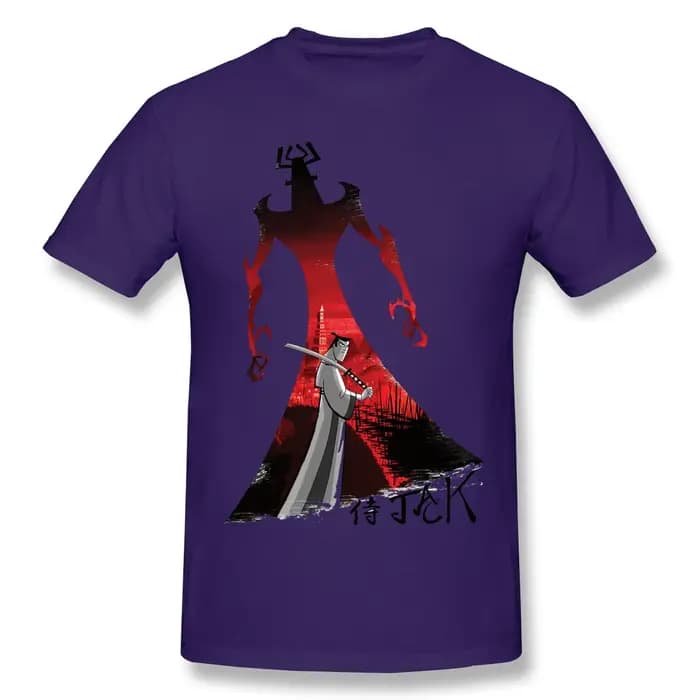 Samouraï Jack Cool créatif t-shirt décontracté offre spéciale