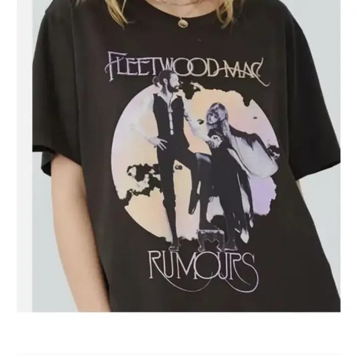 T-shirt à motif Floral Fleetwood Mac pour hommes