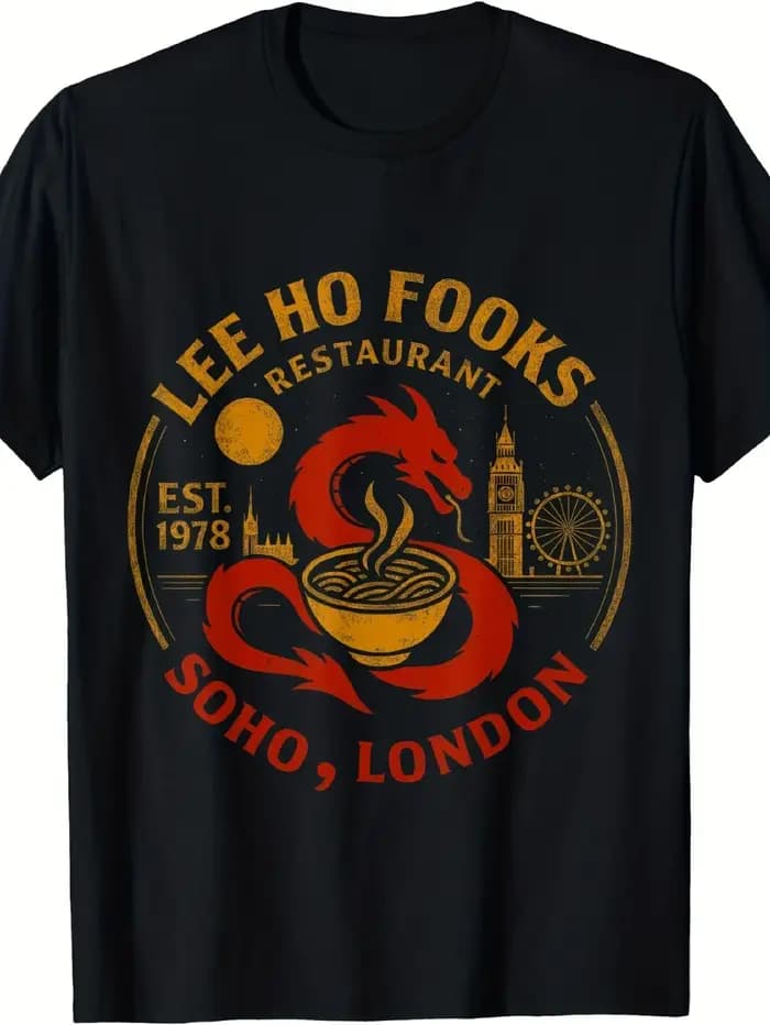 T-shirt graphique vintage pour hommes