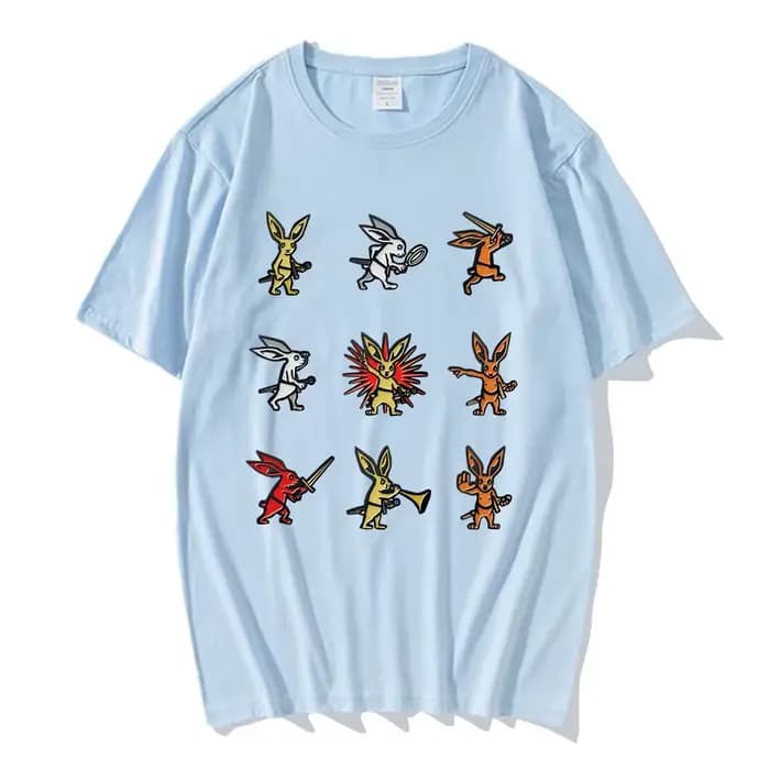 Game Kingdom Come: Deliverance Il lapin T-shirt unisexe Streetwear Hip Hop coton à manches courtes hommes/femmes t-shirts imprimer vêtements