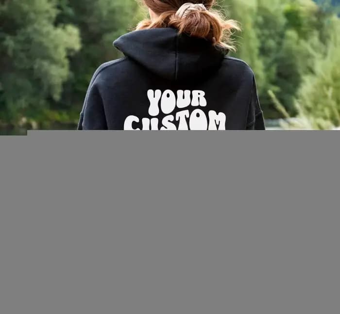 Sweat à capuche personnalisé avec doublure en laine pour homme et femme style y2k streetwear coton confortable pour hiver