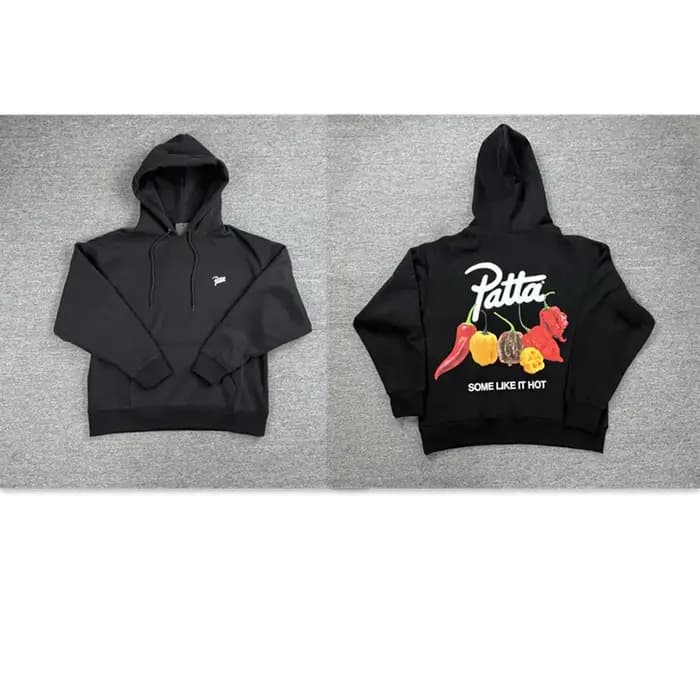 Sweat-shirts à capuche PATTA classiques avec logo imprimé, en molleton, pour hommes et femmes, nouve