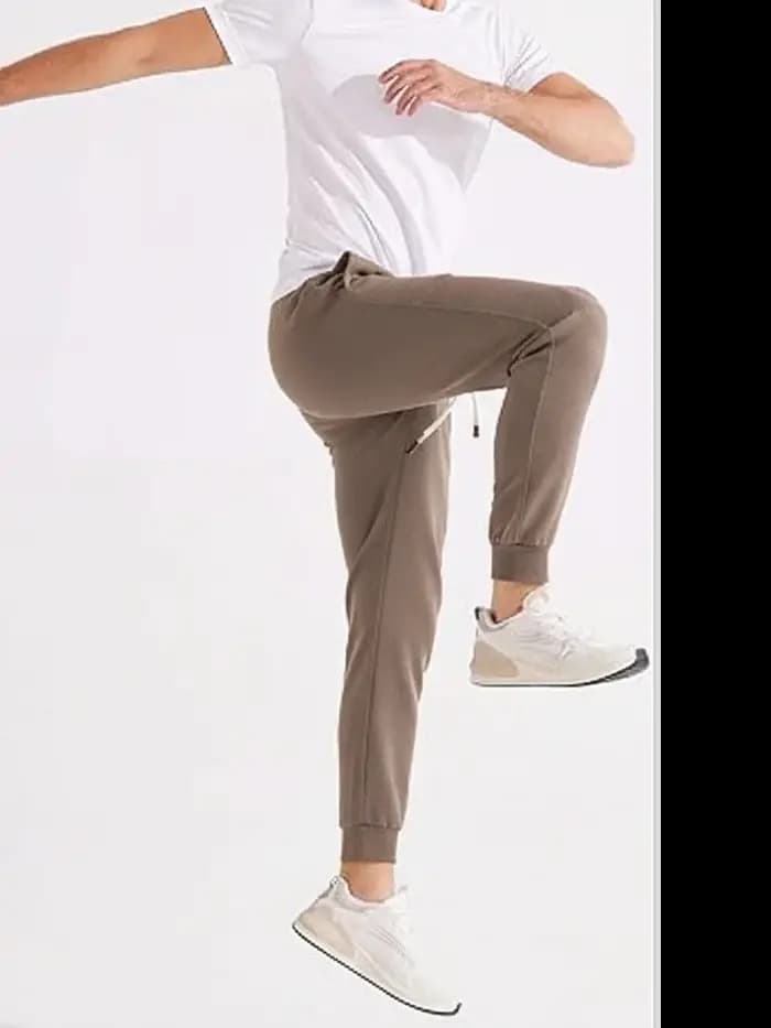 65% coton sergé Baggy décontracté survêtement pantalon hommes 380g Anti-rides vêtements de travail