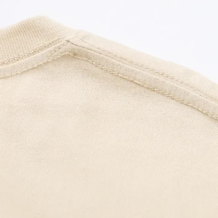 T-shirt unisexe en coton doux et ample à manches courtes