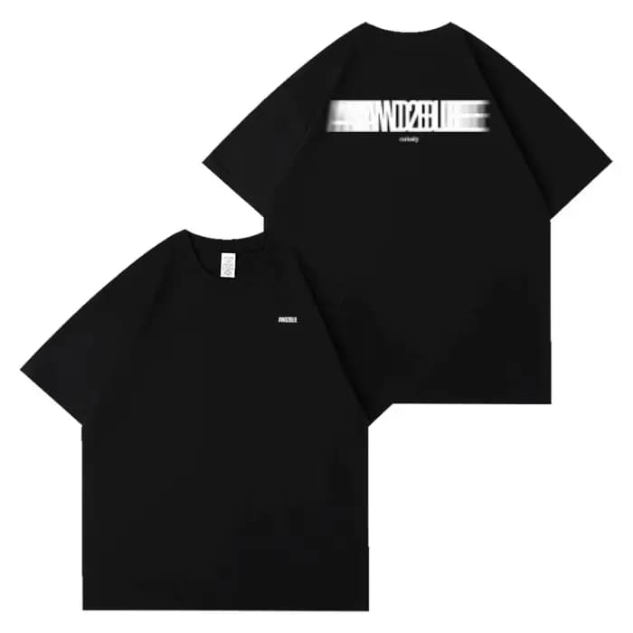 T-shirt AND2BLE Streetwear tendance avec imprimé lettres