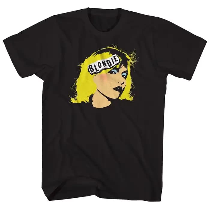 T-shirt punk rock du groupe Blondie