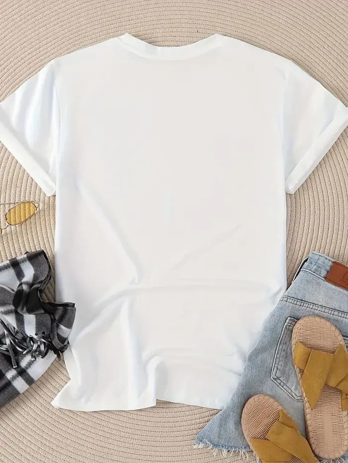 T-shirt à manches courtes pour femmes