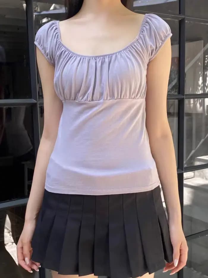 T-shirt manches courtes femme