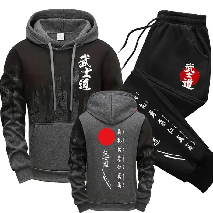 Offres spéciales hommes survêtement imprimer Splash-encre sweats à capuche sport Jogging