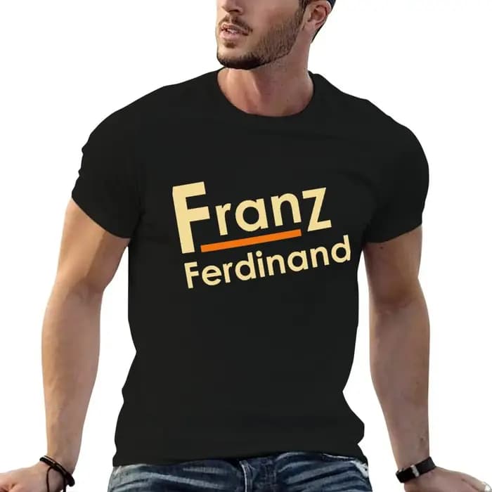 T-shirt essentiel Franz Ferdinand pour homme, t-shirts de marque de luxe de haute qualité pour homme