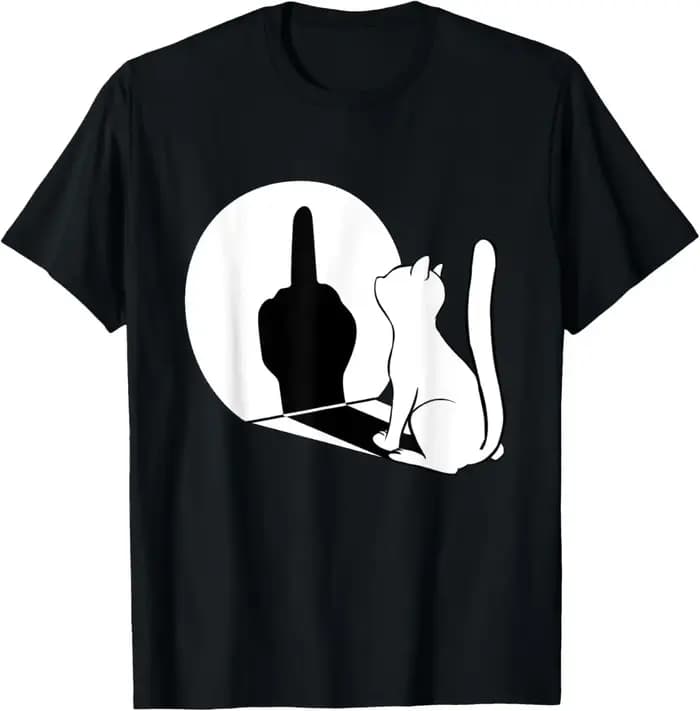 T-shirt en coton pour homme à manches courtes et col rond