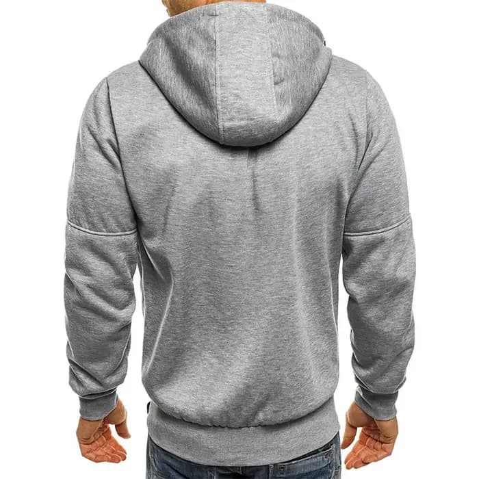 Sweats à capuche pour hommes printemps automne décontracté solide sweat
