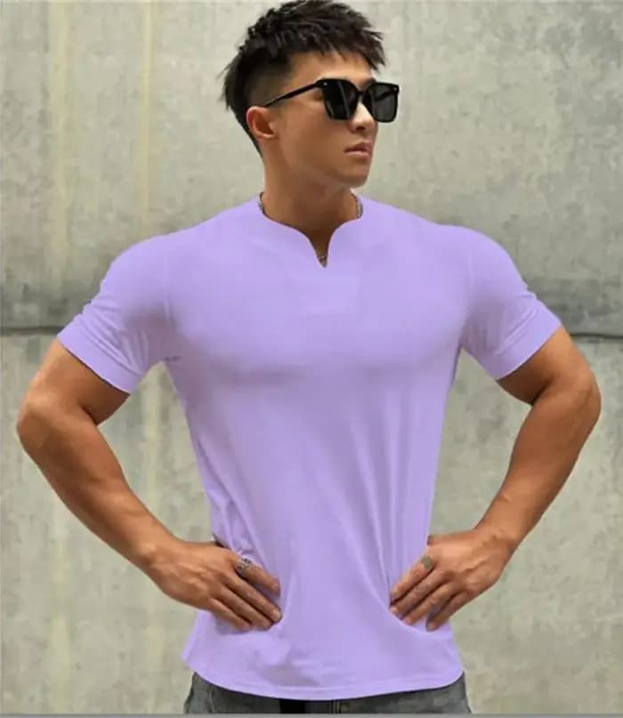 T-shirt de sport imprimé d'été pour hommes