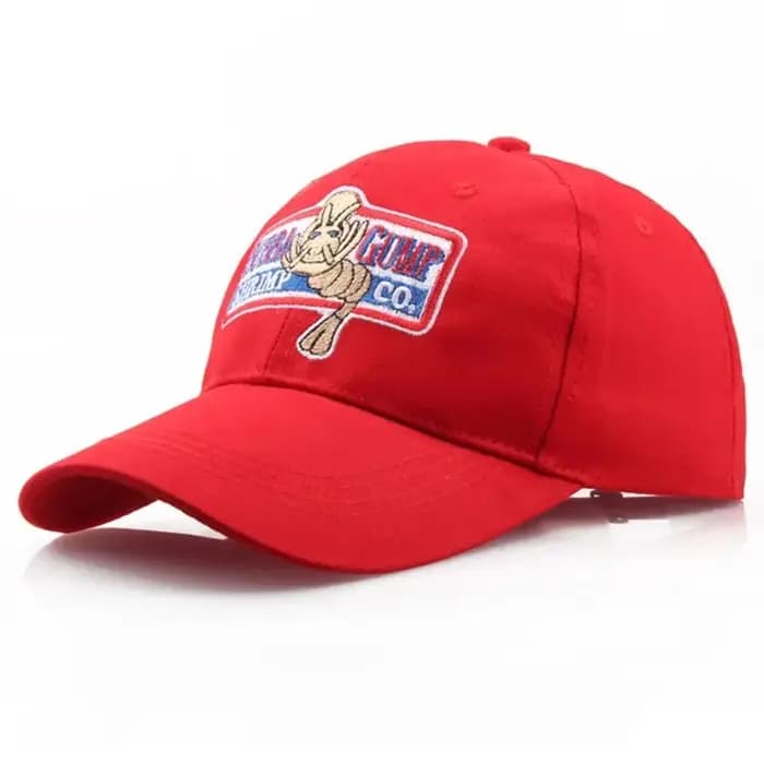 Extérieur Forrest Bubba Gump Casquette Rouge Crevettes CO. Chapeau de Baseball