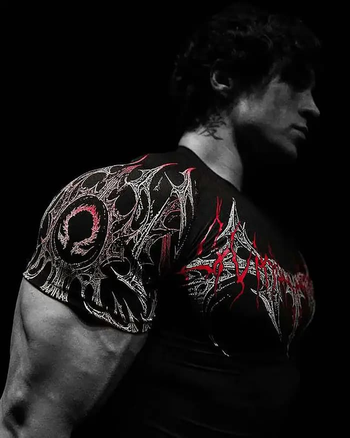 T-shirt de gymnastique d'été pour hommes