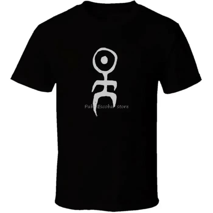 Einsturzende Neubauten Logo chemise noir blanc t-shirt hommes conception drôle