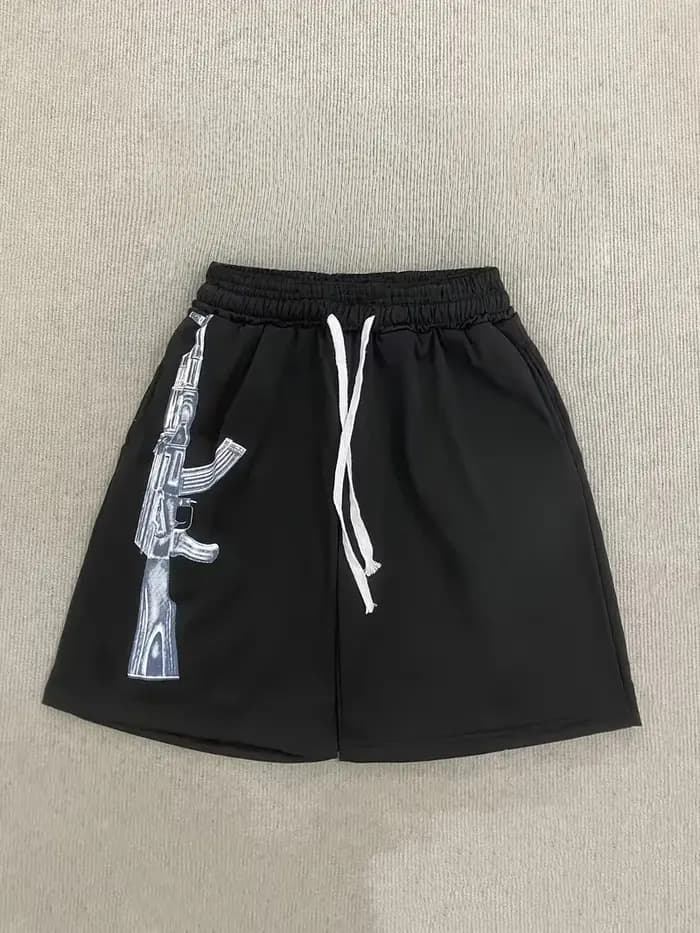Shorts imprimés tendance | Shorts de style streetwear pour hommes