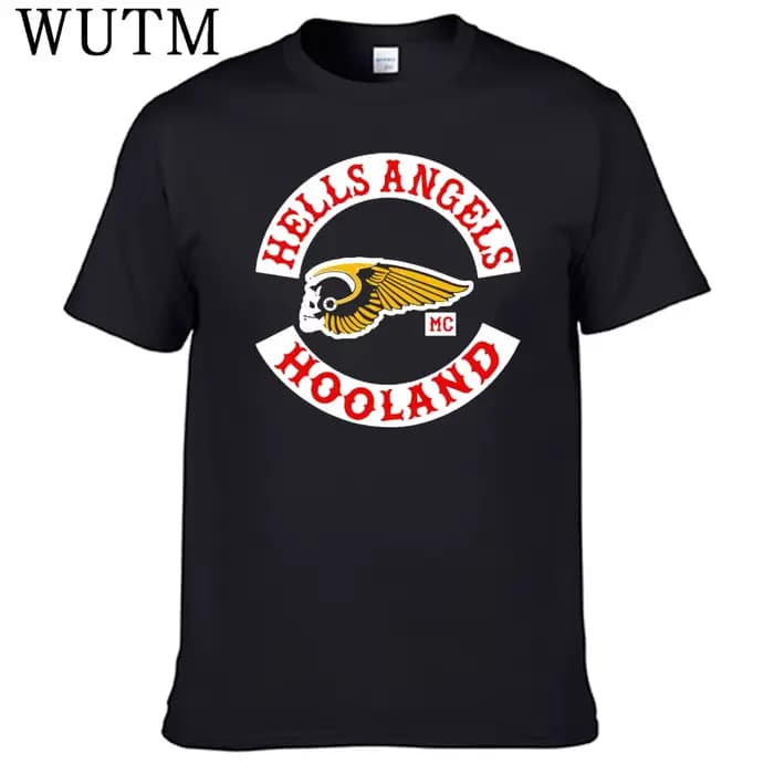 T-shirt pour hommes, 100% coton, Hell Angels Holland