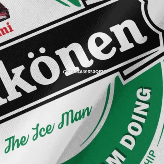 Kimi Raikkonen – t-shirt surdimensionné pour hommes et femmes