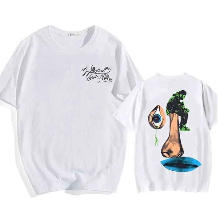 Macc Miller-T-shirt à manches courtes et col rond pour homme et femme, en coton, de haute qualité, p