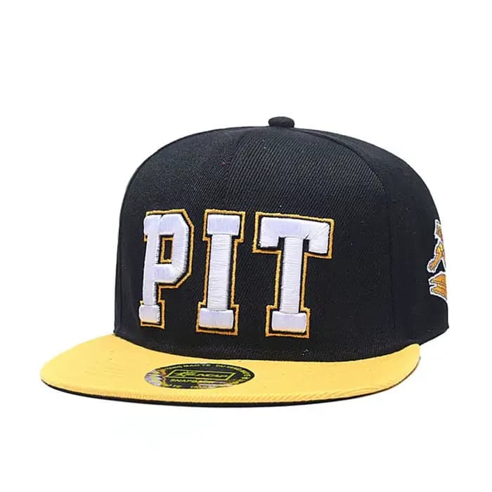 Casquettes Snapback Marque CHARLOTTE CAP Bleu Hip Hop Garçon Basketball Sport Casquette