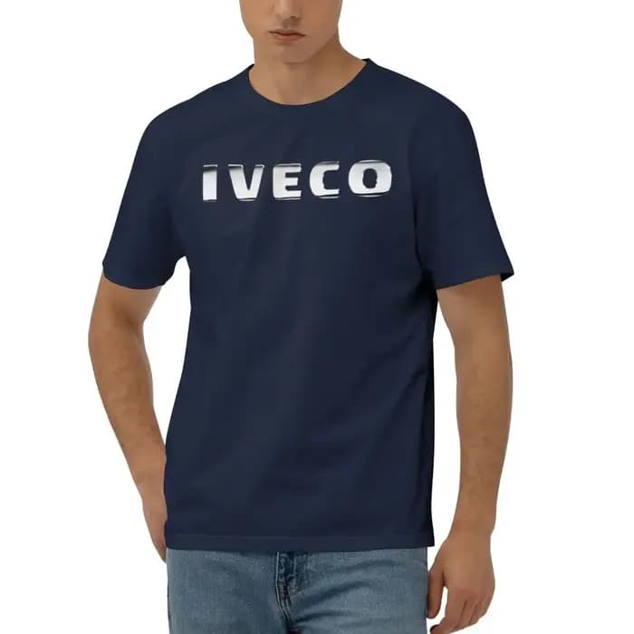 T-shirt à manches courtes en coton imprimé pour hommes