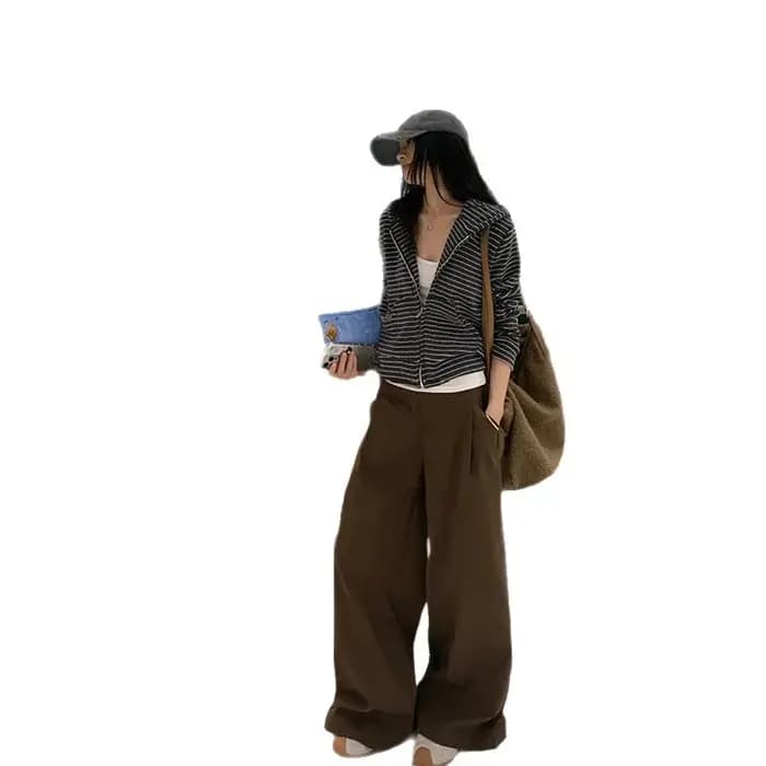 Veste à capuche décontractée pour femme