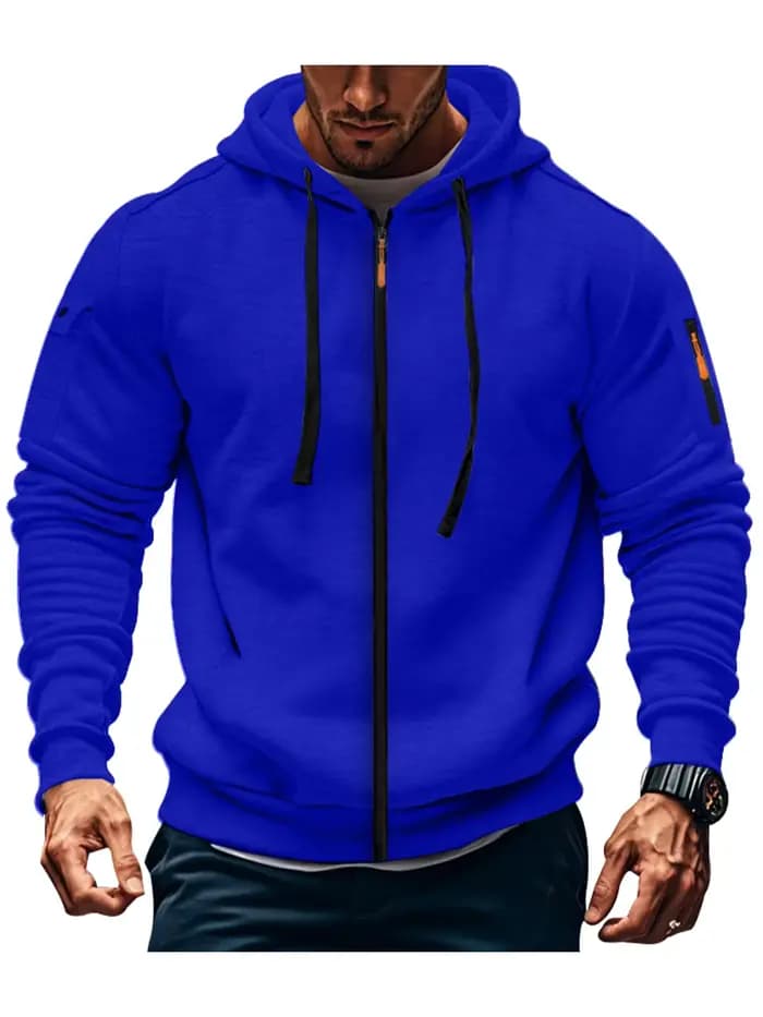 Veste à capuche homme automne/hiver 2025 – Multicolore