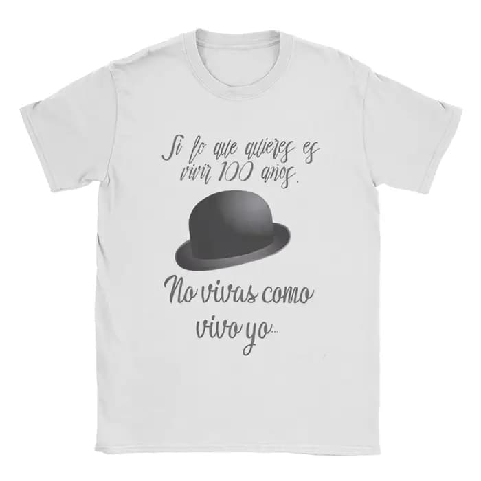Joaquin Sabina T-Shirt plage Hip Hop tendance t-shirts hommes pur coton col rond 4XL 5XL 6XL