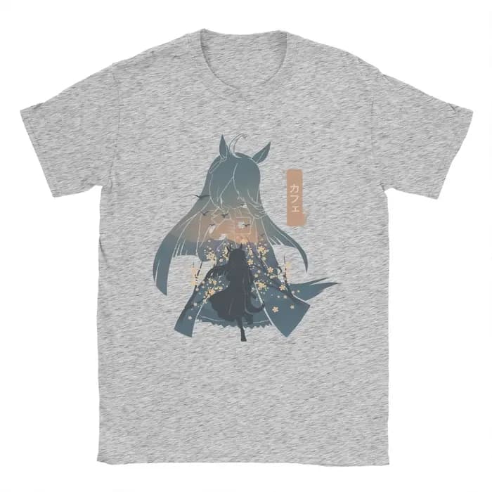 Manhattan Cafe Uma Musume Anime T-Shirts pour hommes