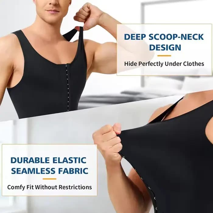Miss Moly Men Body sculptant à entrejambe ouvert