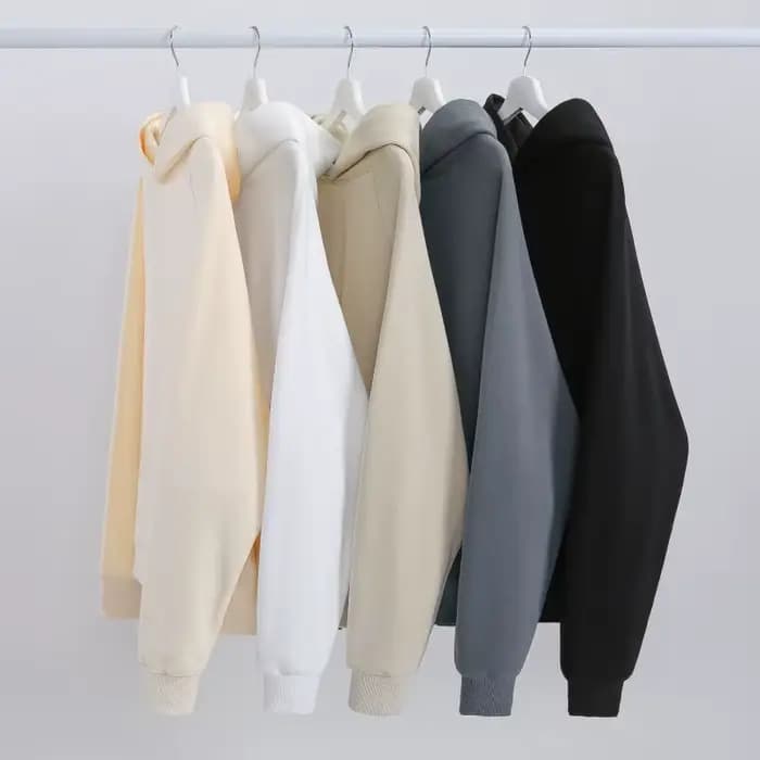 600GSM hommes 100% sweat à capuche en coton coupe ample pull