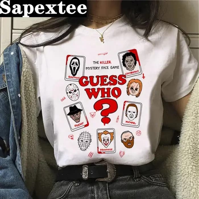 Chucky t-shirt femmes imprimer harajuku couple tumblr t-shirt tumblr