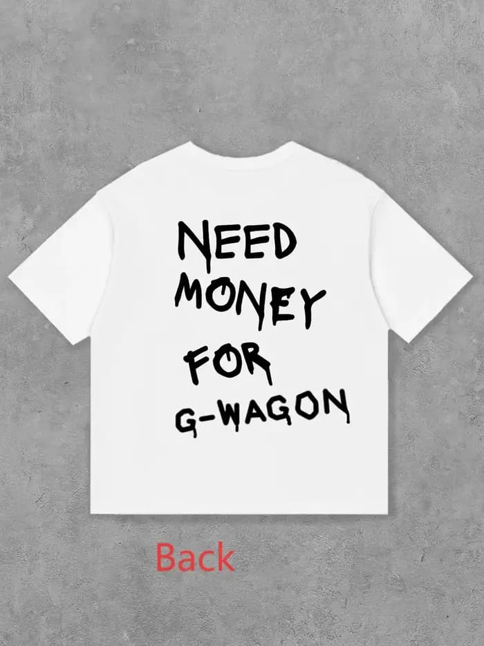 Hip Hop Harajuku Streetwear haute rue classique lettre surdimensionné T-shirt américain rétro col rond coton haut décontracté unisexe