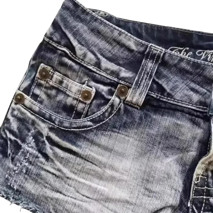 Esthétique Harajuku Hip Hop mode vêtements de rue impression graphique femmes bleu Y2k Goth mince décontracté chaud et
